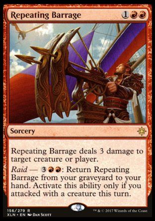 Repeating Barrage (Ixalan) Trading Card