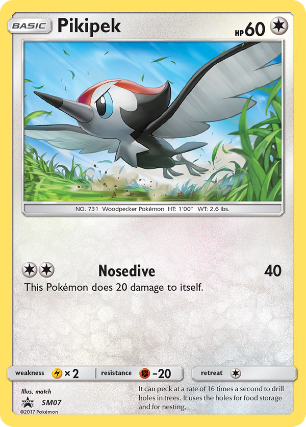 Pikipek (SM07) - SM Black Star Promos