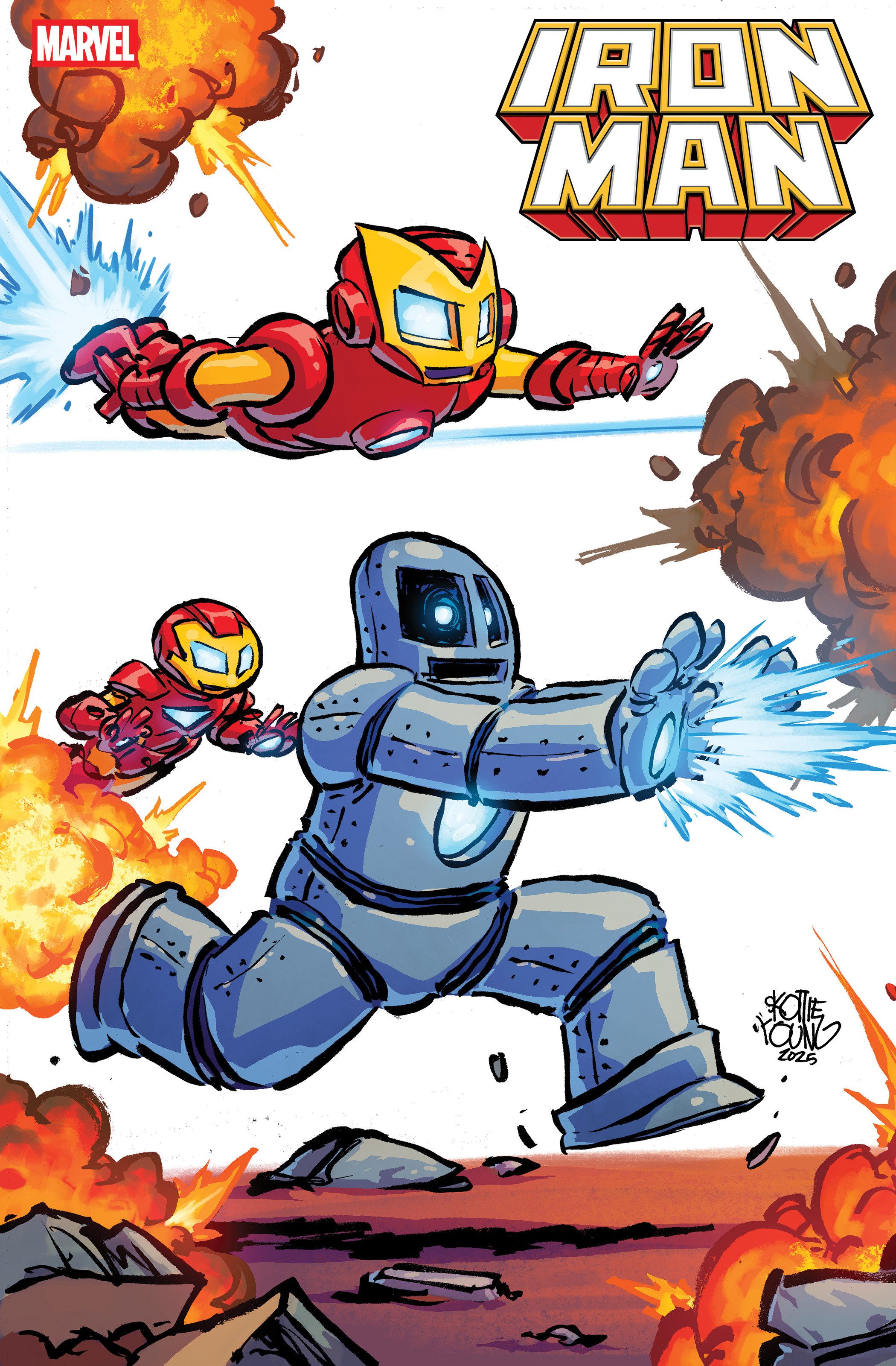 Iron Man #1 (Skottie Young 4-Part Connecting Variant) Comic