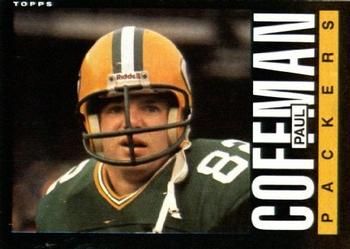 Paul Coffman 1985 Topps #67 Sports Card