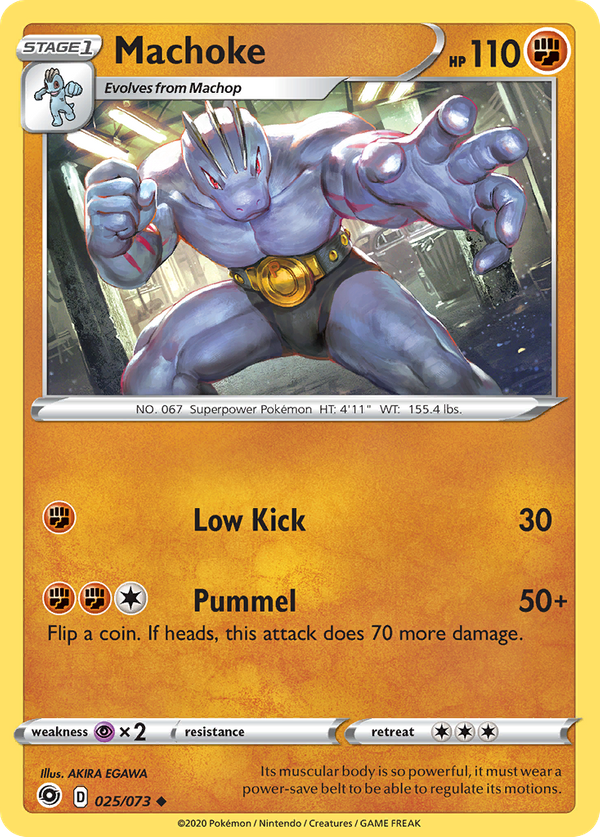 Machoke (25/73) - Champion's Path