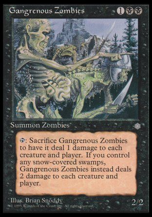 Gangrenous Zombies (Ice Age) Trading Card