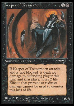 Keeper of Tresserhorn (Alliances) Trading Card