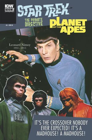 Star Trek/Planet of the Apes: The Primate Directive #5 (10 Copy Cover)