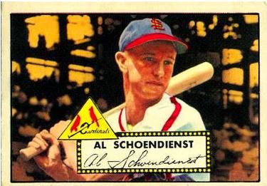 Al Schoendienst 1952 Topps #91 Sports Card