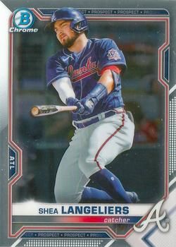 Shea Langeliers 2021 Bowman Chrome - Prospects Baseball #BCP-157 Sports Card