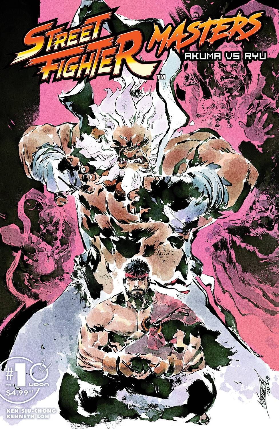 Street Fighter Masters: Akuma Vs Ryu #1 Comic
