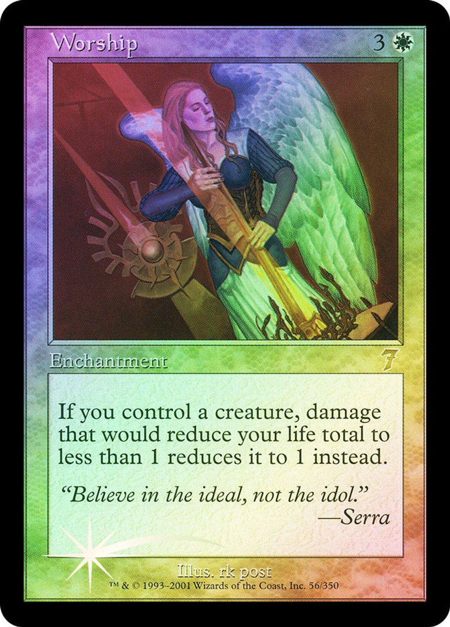 Worship (7th Edition - Foil) Trading Card