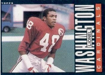 Lionel Washington 1985 Topps #147 Sports Card
