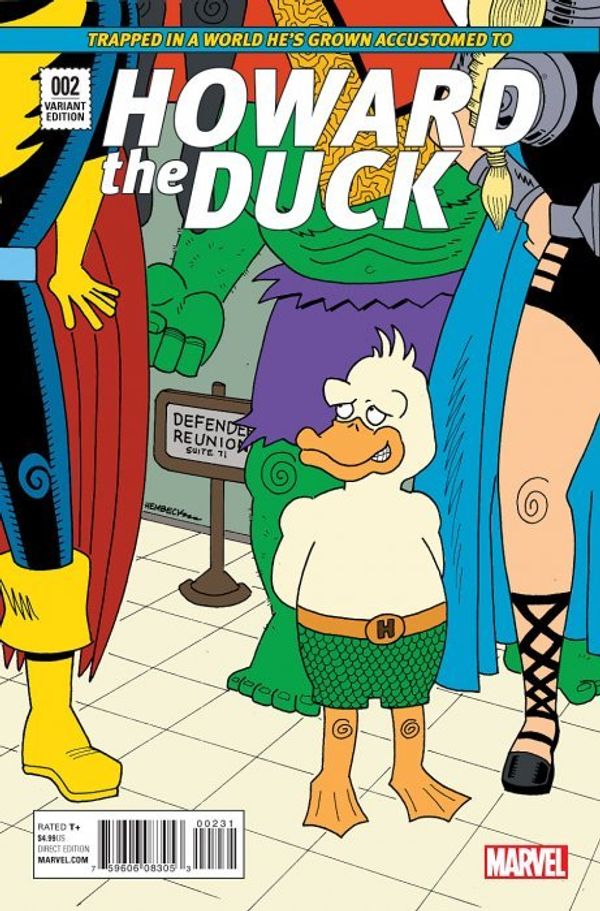 Howard The Duck #2 (Hembeck Variant)