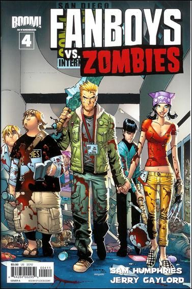 Fanboys vs Zombies #4 Comic