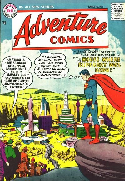Adventure Comics #232 Comic