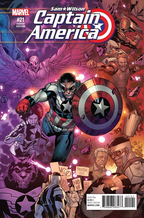 Captain America Sam Wilson #21 (Rb Silva Connecting A Variant)