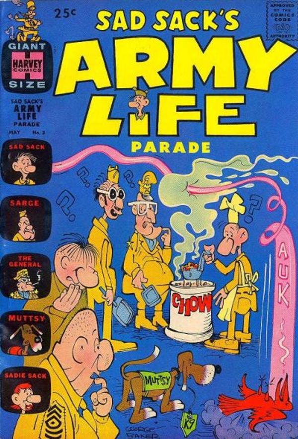 Sad Sack's Army Life Parade #3