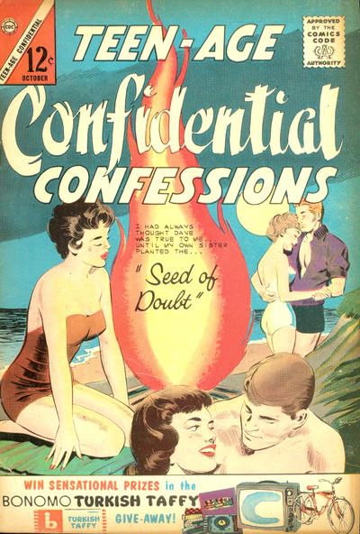 Teen-Age Confidential Confessions #20 Comic