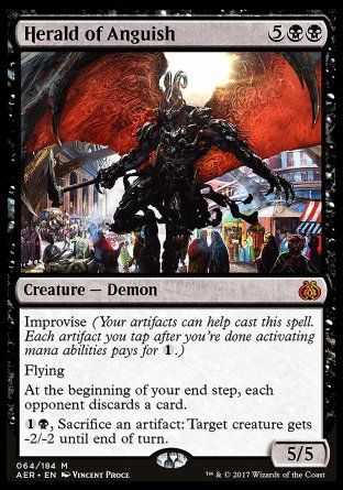 Herald of Anguish (Aether Revolt) Trading Card