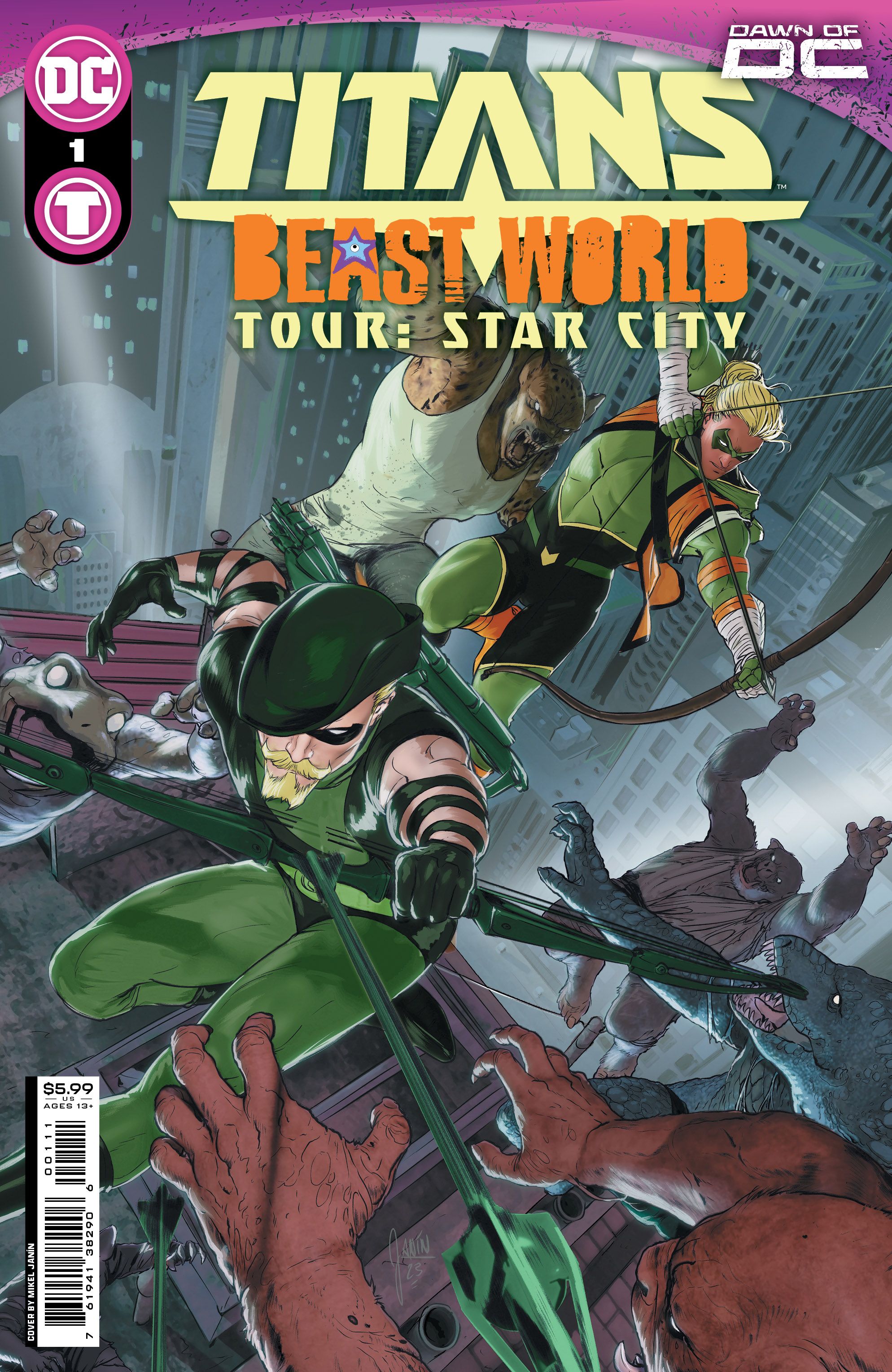 Titans: Beast World Tour - Star City Comic