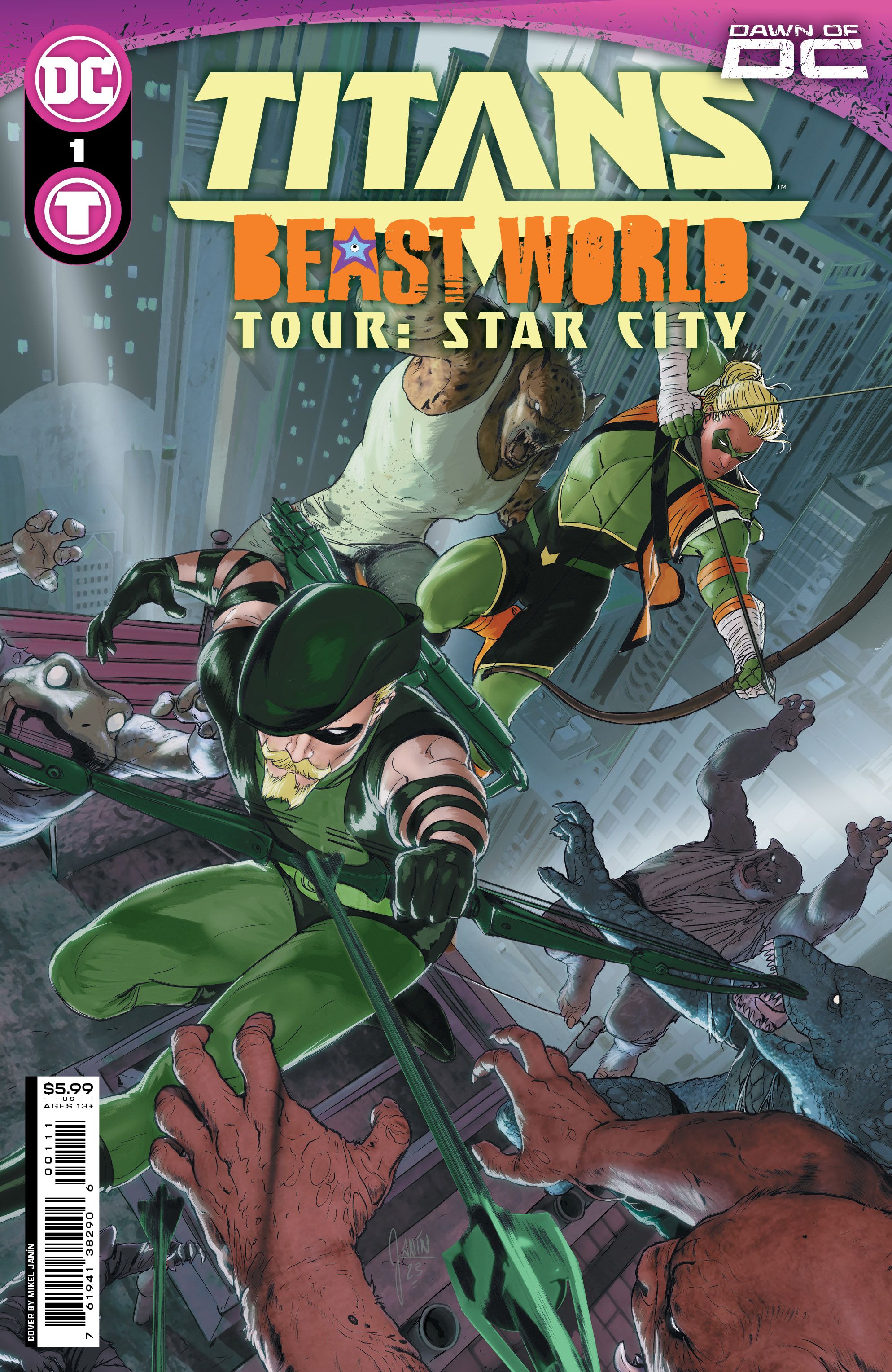 Titans: Beast World Tour - Star City #1 Comic