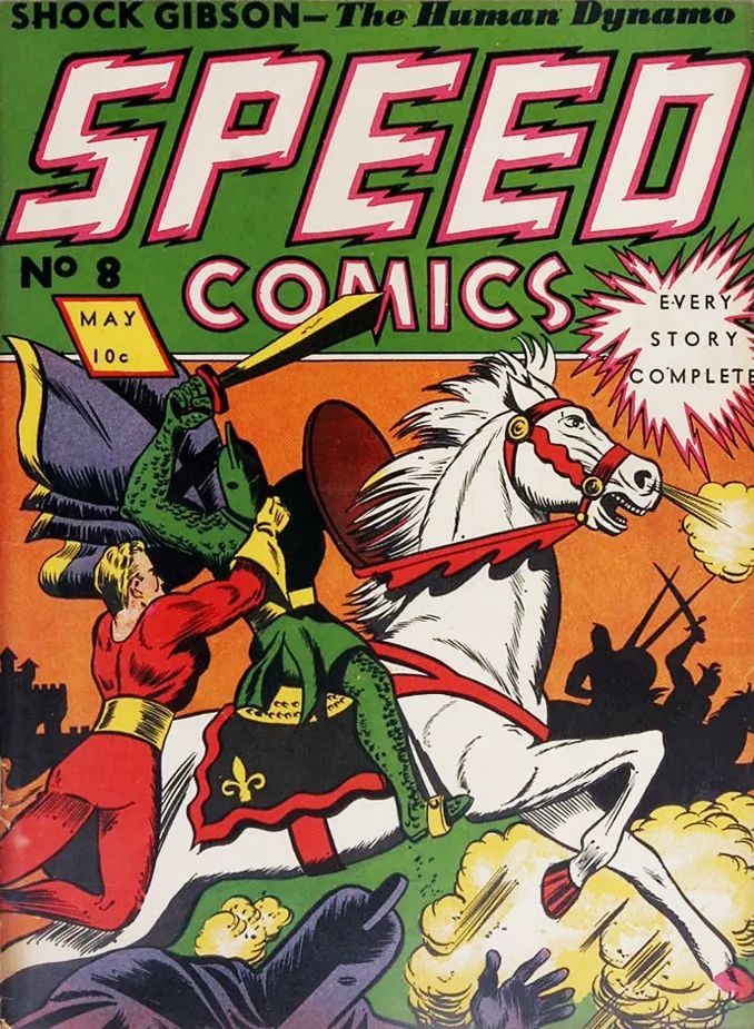 Speed Comics #8 Comic
