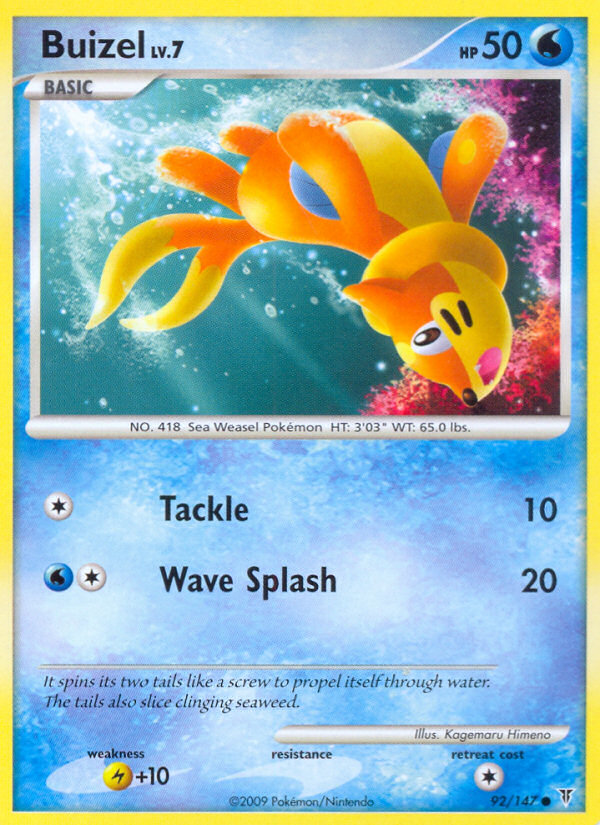 Buizel (92/147) - Supreme Victors Pokémon Card