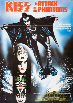 Kiss "Attack of the Phantoms" Film Poster 1978