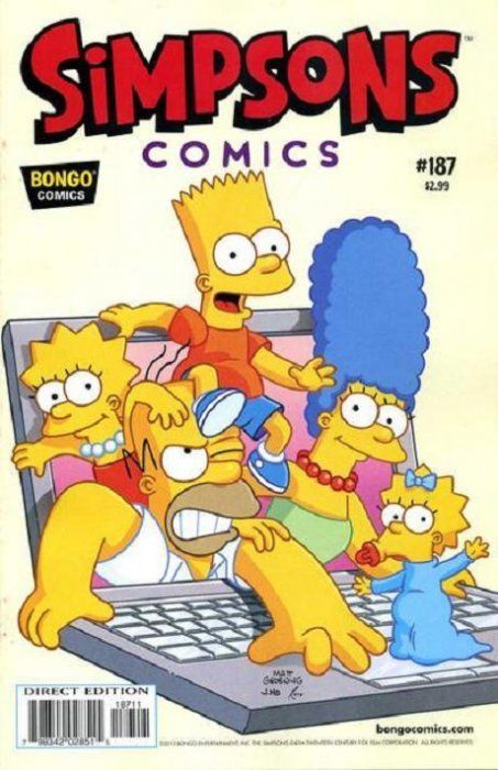 Simpsons Comics #187 Comic