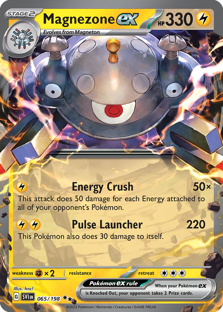 Magnezone ex (65/198) - Scarlet & Violet Pokémon Card