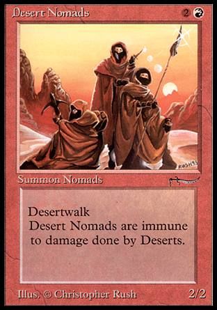 Desert Nomads (Arabian Nights) Trading Card