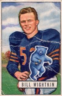 Bill Wightkin 1951 Bowman #122 Sports Card