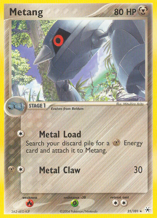 Metang (21/101) - Hidden Legends Pokémon Card