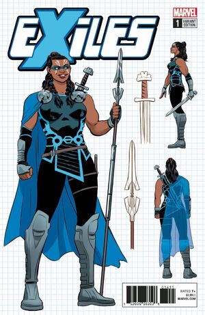 Exiles #1 (Rodriguez Design Variant)