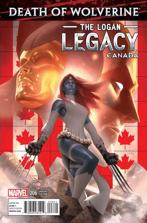Death Of Wolverine Logan Legacy #6 (Canada Variant)