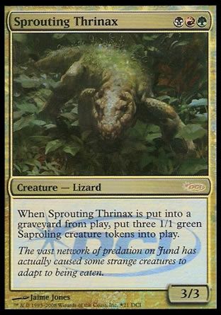 Sprouting Thrinax (Gateway) Trading Card