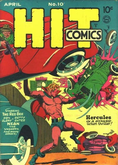 Hit Comics #10 Comic