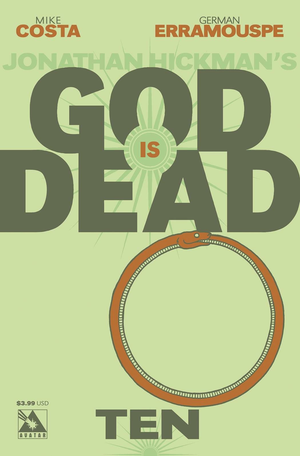 God Is Dead #10 Comic