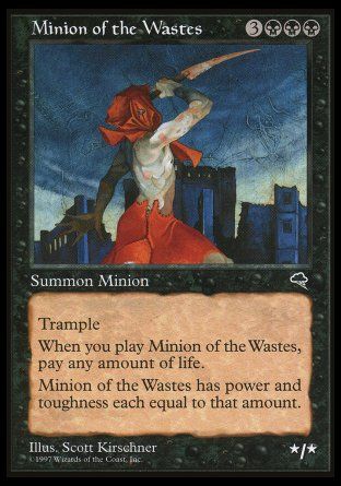 Minion of the Wastes (Tempest) Trading Card