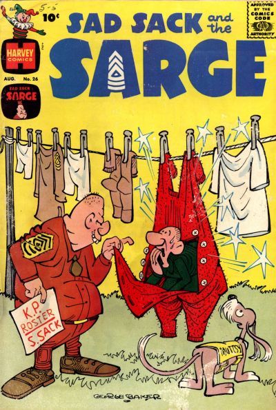Sad Sack And The Sarge #26 Comic