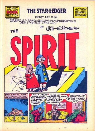 Spirit Section #7/27/1941 Comic