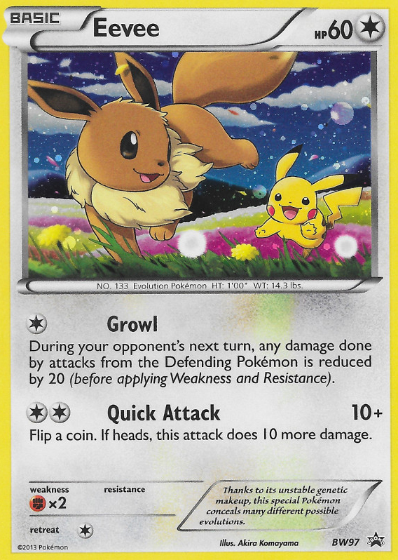 Eevee (BW97) - BW Black Star Promos Pokémon Card