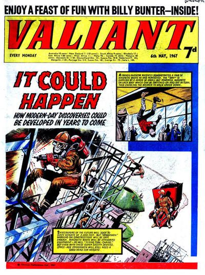Valiant #6 May 1967 Comic