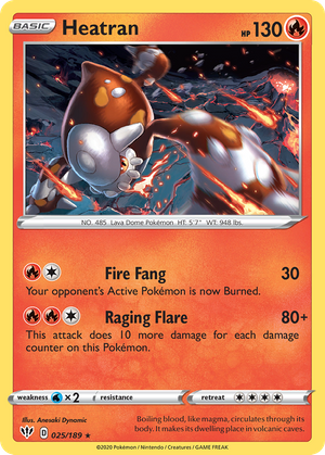 Heatran (25/189) - Darkness Ablaze