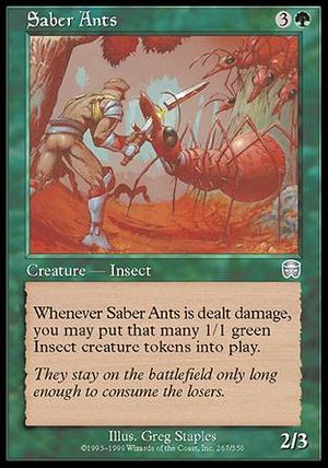 Saber Ants (Mercadian Masques)