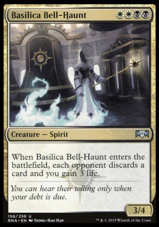 Basilica Bell-Haunt (Ravnica Allegiance) Trading Card