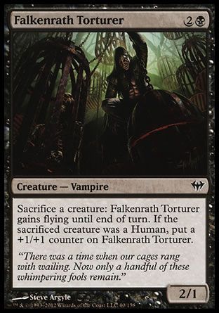 Falkenrath Torturer (Dark Ascension) Trading Card