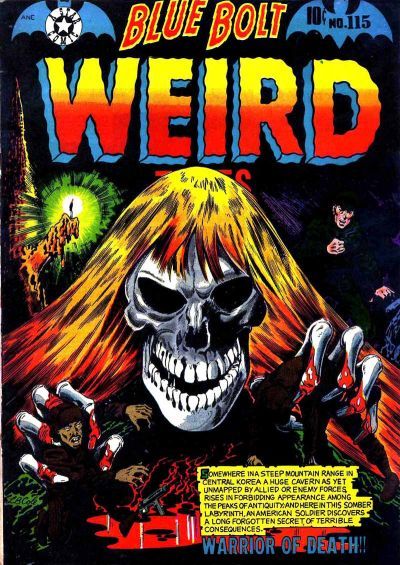 Blue Bolt Weird Tales of Terror #115 Comic