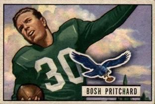 Bosh Pritchard 1951 Bowman #82 Sports Card