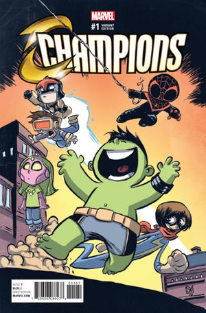 Champions #1 (Young Variant)