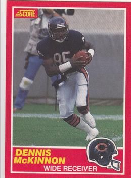 Dennis McKinnon 1989 Score #121 Sports Card