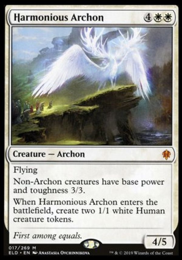 Harmonious Archon (Throne of Eldraine)