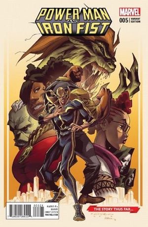 Power Man And Iron Fist #5 (Khary Randolph Story Thus Far Variant)